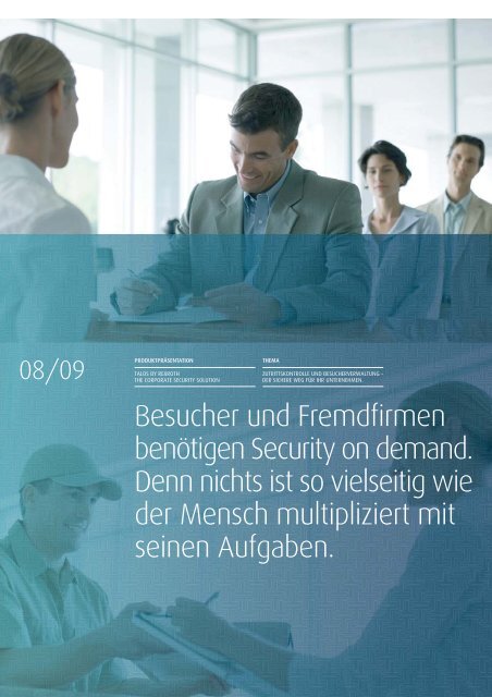 Talos Broschüre RZ.FH11 - B. Rexroth the identity company GmbH