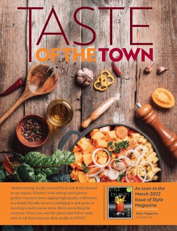 Taste of the Town Stand Alone - March 2022