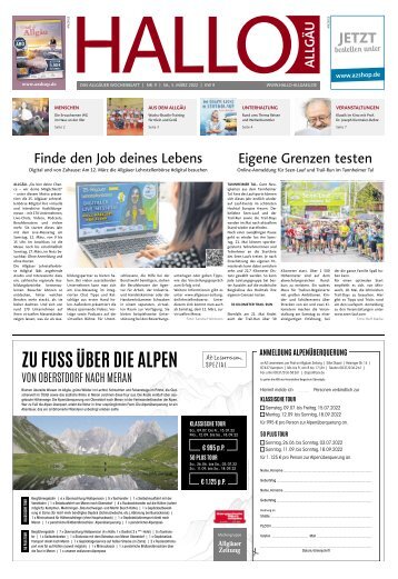 Hallo-Allgäu  vom Samstag, 05.März