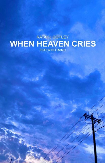 WHEN HEAVEN CRIES 2022 - Full Score (1)