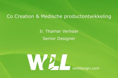 Co – Creation bij Productontwikkeling