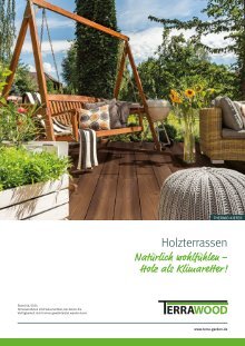 Holzterrassen mit gutem Gewissen genießen
