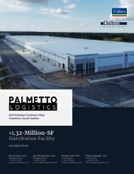 Palmetto Logistics Brochure