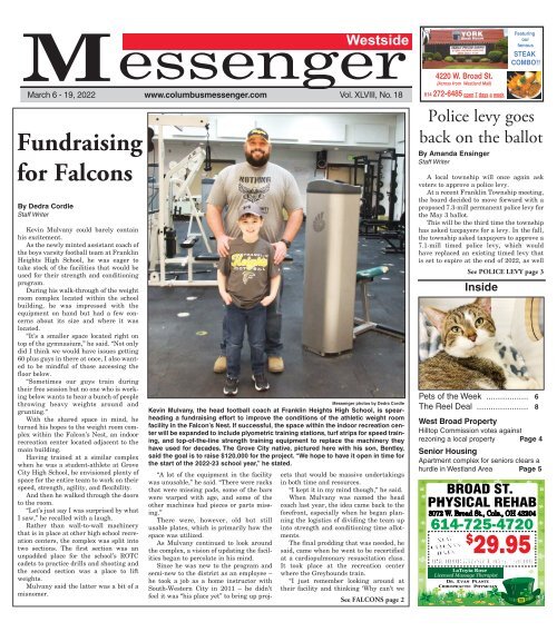 Westside Messenger - March 6, 2022