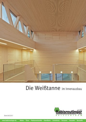 Die Weißtanne im Innenausbau