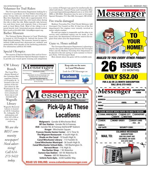 Canal Winchester Messenger - March 6, 2022