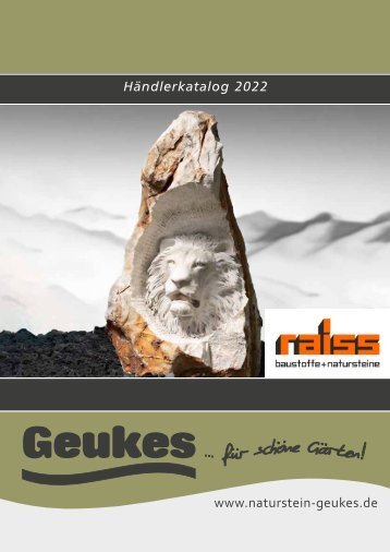 Naturstein Geukes Katalog 2022 - Raiss