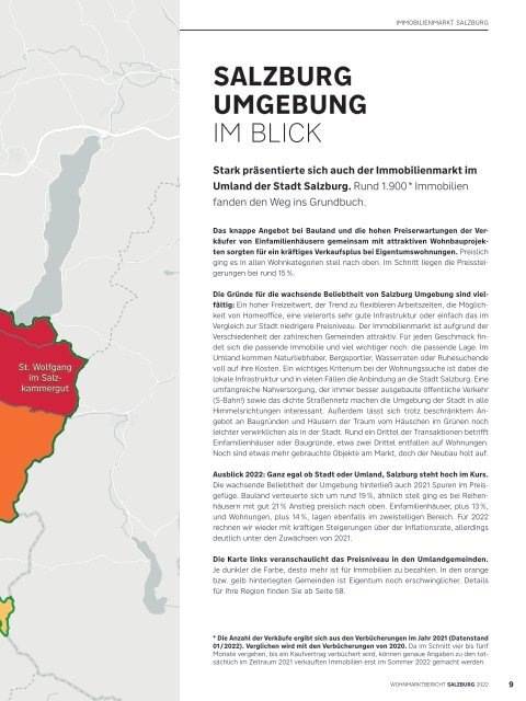 Wohnmarktbericht Salzburg Stadt 2022