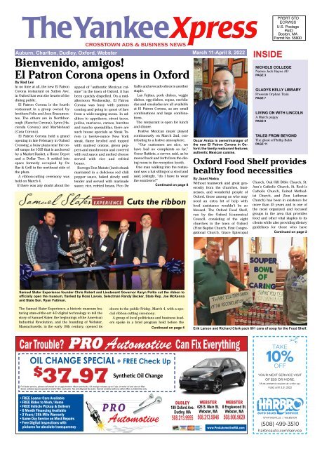 The Yankee Xpress March 11, 2022