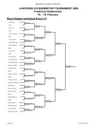 19. February Boys Singles Individual Event 1/3