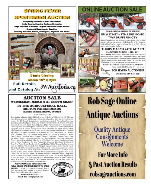 Woodbridge Advertiser/AuctionLists.ca - 2022-03-07