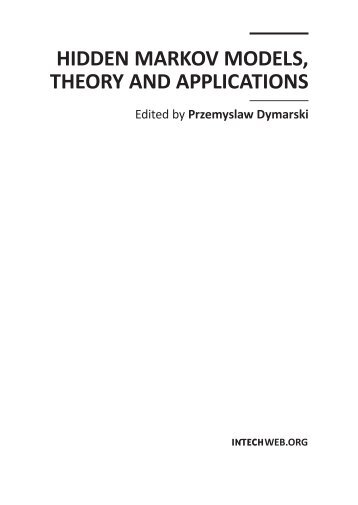 Hidden Markov Models, Theory and Applications - Royal Holloway ...