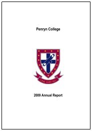 2009 Annual Report.pdf - Penryn College