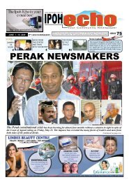 PeRAK NeWsMAKeRs - Ipoh Echo