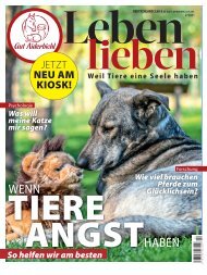 Gut Aiderbichl Magazin Herbst/Winter 2021: Leben lieben