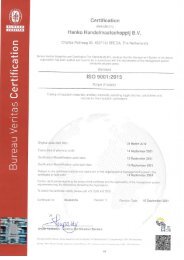 Bureau Veritas Certificaat van Goedkeuring ISO 9001-2015 ENG 14-09-2021 tot 14-09-2024