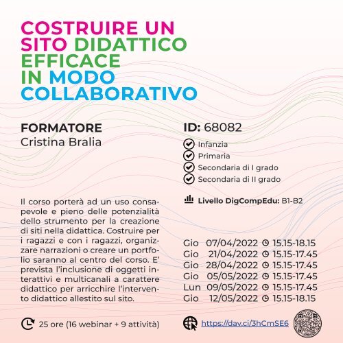 Catalogo corsi Future Lab Plus 2022
