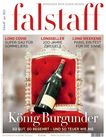 Falstaff Magazin Österreich Nr. 2/2022