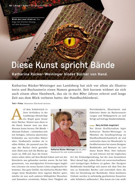 SchlossMagazin – Das Lifestyle Magazin für Augsburg + Umgebung März + April 2022