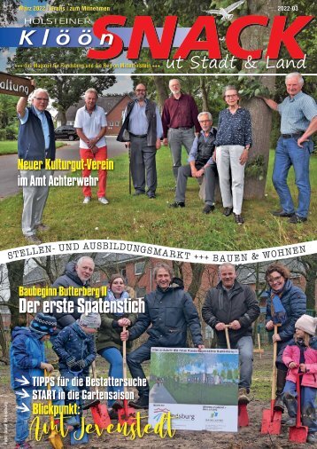 Holsteiner KlöönSNACK - Ausgabe Rendsburg / Mittelholstein - März 2022