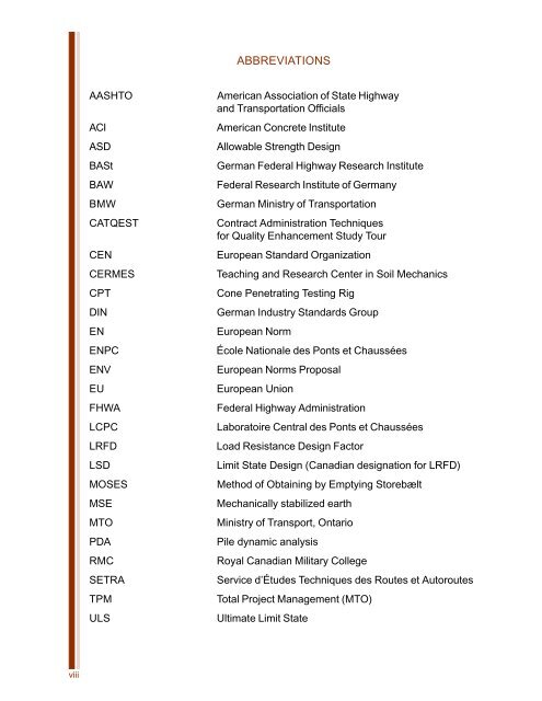 geotechnical engineering practices in canada - the Office of ...