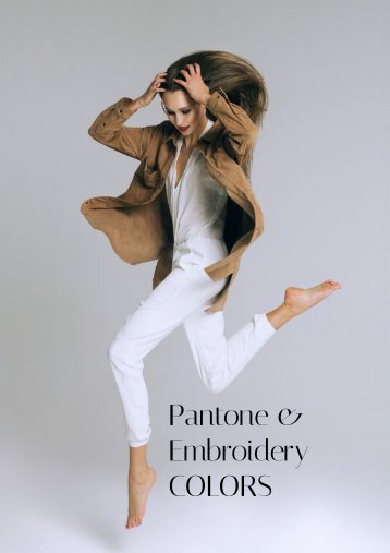 PANTONE & EMBROIDERY COLOR CATALOG