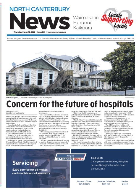 North Canterbury News: March 10, 2022