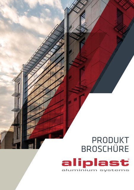 aliplast aluminium systems - Produktbroschüre