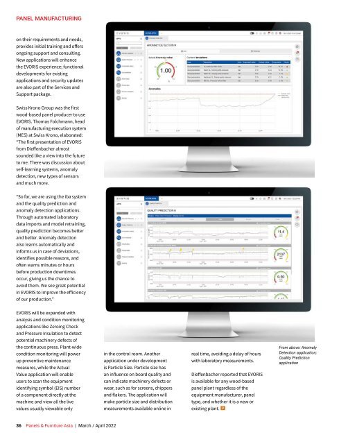Panels & Furniture March/April 2022