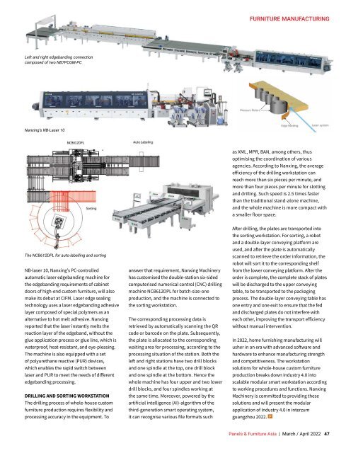 Panels & Furniture March/April 2022