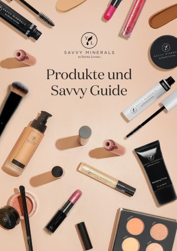 Produkt- und Savvy Minerals-Katalog 21