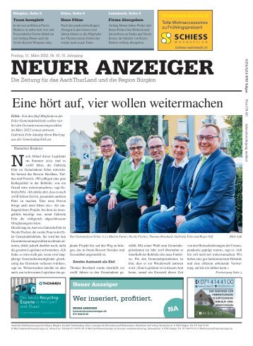 Neuer Anzeiger 11. März 2022
