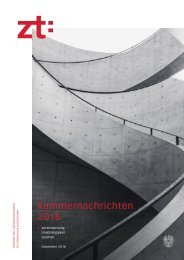  zt:2018 - Jahrbuch der Kammer der Ziviltechniker:innen für Steiermark und Kärnten