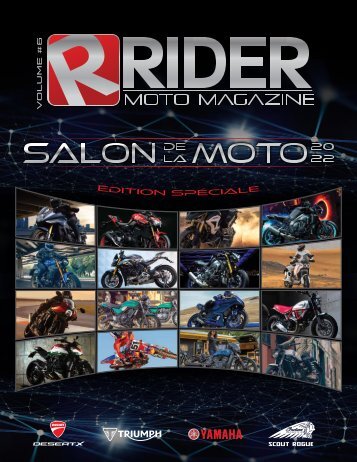 Rider Moto Magazine | Vol. 6 | Mars 2022 | Édition spéciale Salon de la Moto 2022