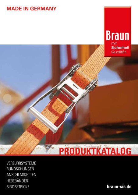 Braun GmbH Produktkatalog 2022
