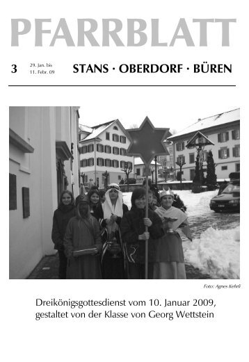 STANS · OBERDORF · BÜREN - Pfarrei Stans