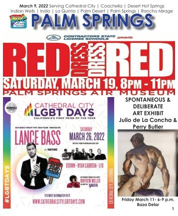 This week March 9, in gay Palm Springs