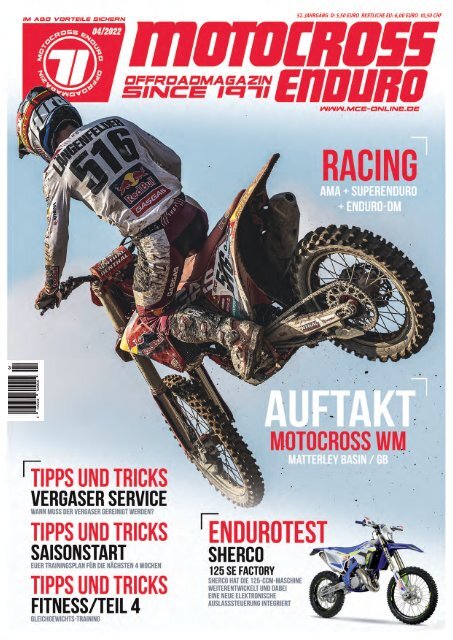 Motocross Enduro Ausgabe 04-2022