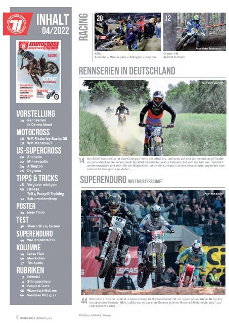 Motocross Enduro Ausgabe 04-2022