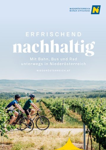 Nachhaltig reisen in Niederösterreich