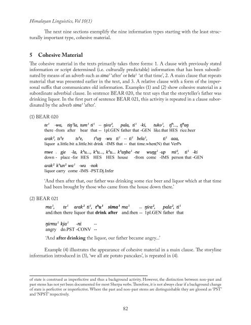 himalayan linguistics - UCSB Linguistics - University of California ...