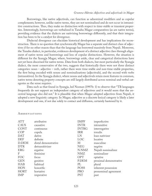 himalayan linguistics - UCSB Linguistics - University of California ...