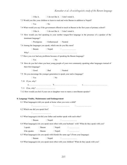 himalayan linguistics - UCSB Linguistics - University of California ...