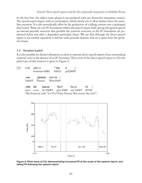 himalayan linguistics - UCSB Linguistics - University of California ...