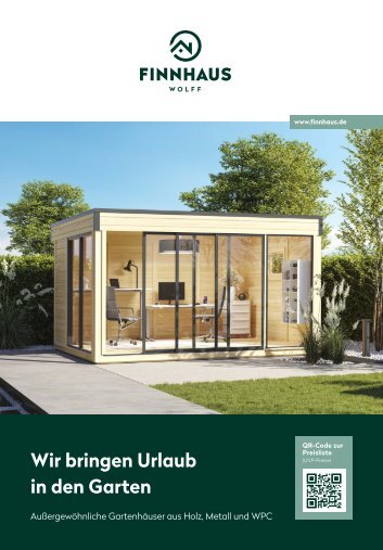 Finnhaus Neuheiten 2022
