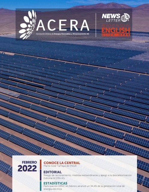 Newsletter ACERA - Febrero 2022