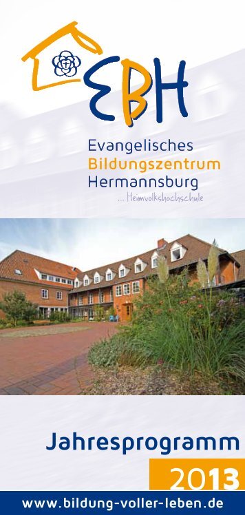 Jahresprogramm - Heimvolkshochschule Hermannsburg