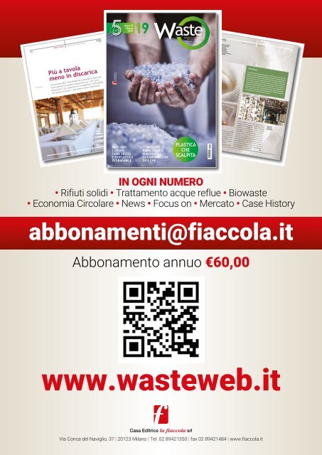 Waste n. 19 marzo 2022