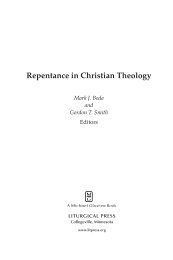 Repentance in Christian Theology - Liturgical Press