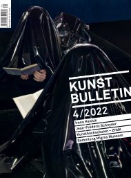 Kunstbulletin April 2022